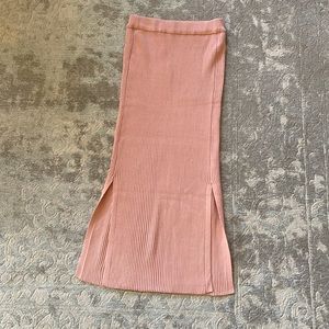 NWT Pink sweater skirt